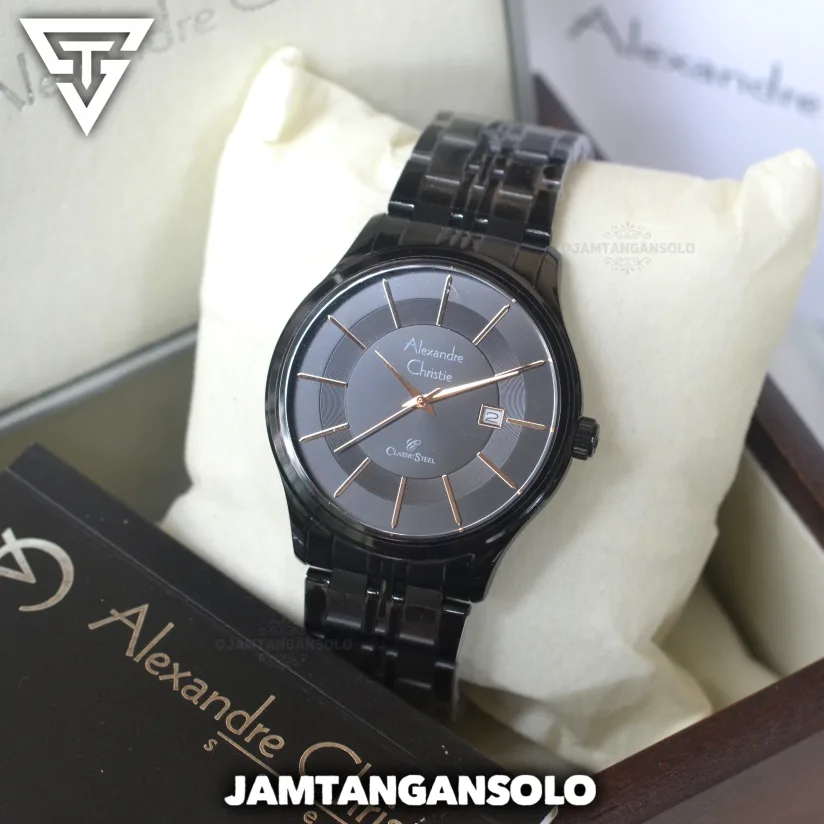 Hitam - BIPBA / Satuan Besar Pria - 41mm